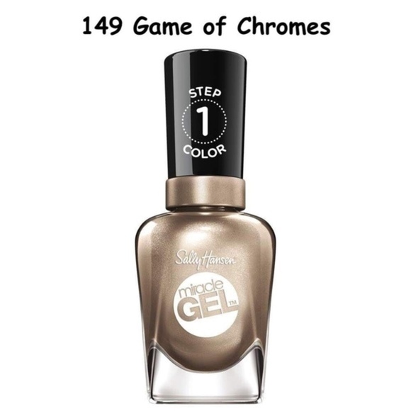 💖3/$15💖 Sally Hansen Miracle Gel Polish *149 Game of Chromes* - Picture 2 of 6